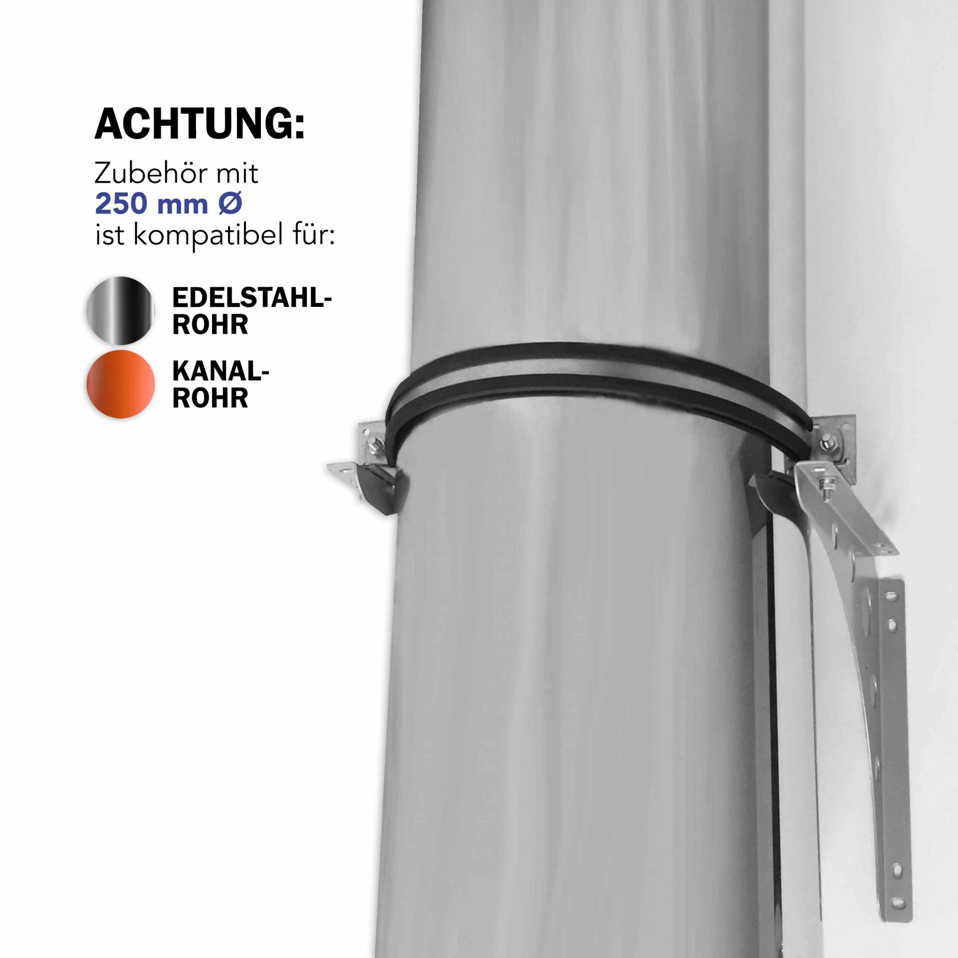 Schwerlast Wandhalter mit Winkelstützen