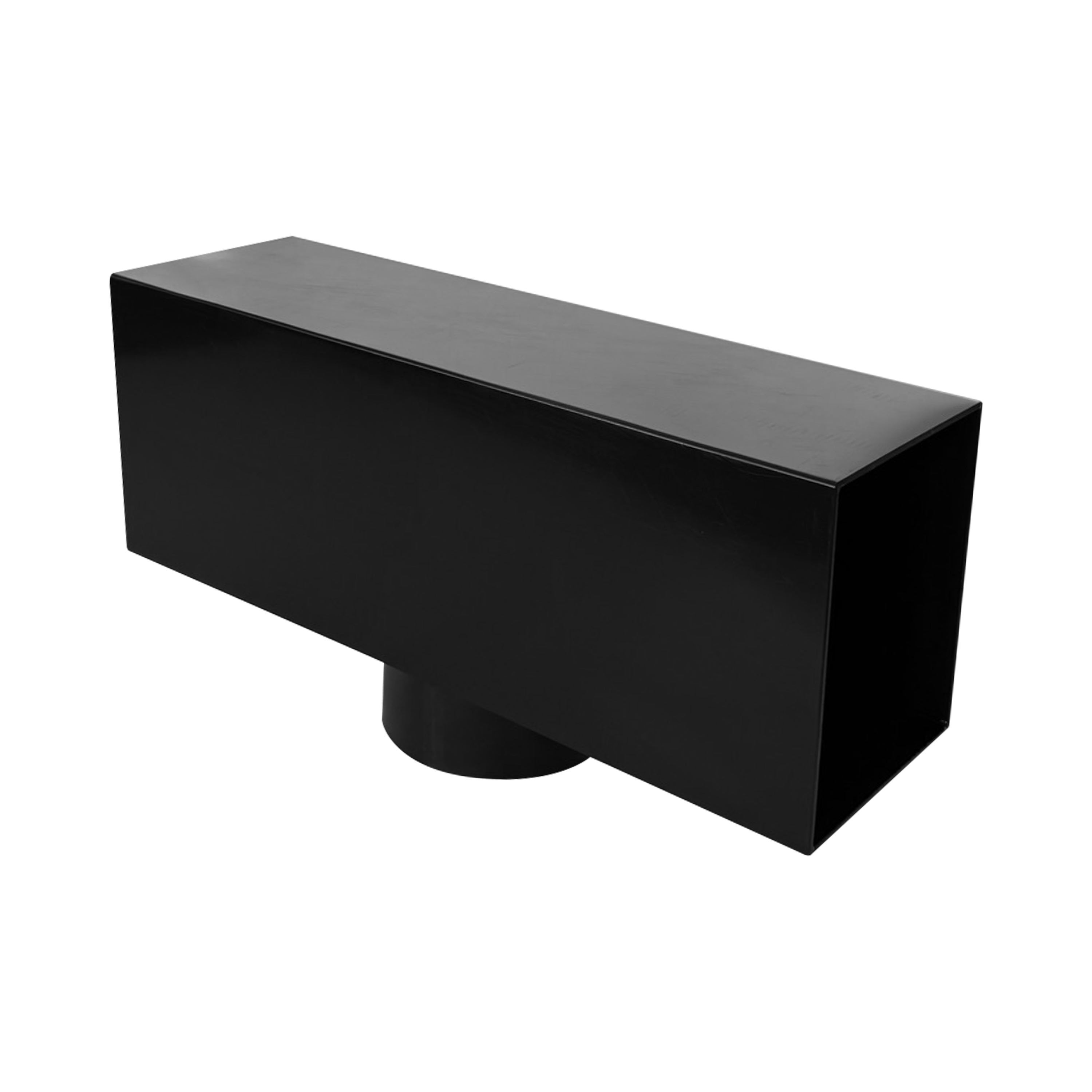 Sonder-Doppel-Schurre in PVC-schwarz für KG-Rohre 250mm od. 315mm