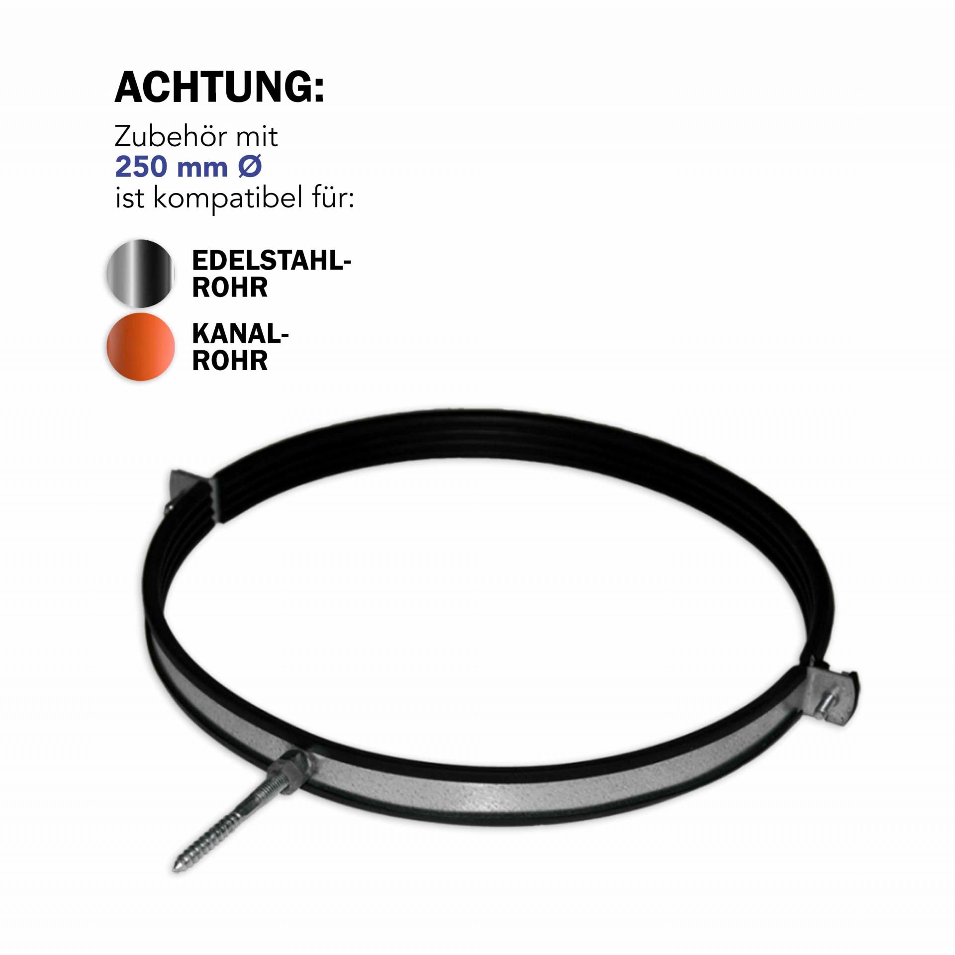 VA-Rohrhalter verzinkt